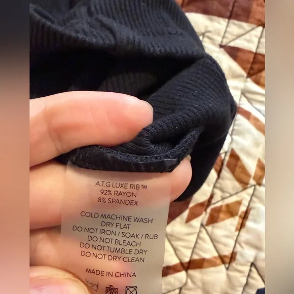 All Things Golden Luxe Rib Low Back Mini Dress | Black | Size Small or Medium - Picture 3 of 6